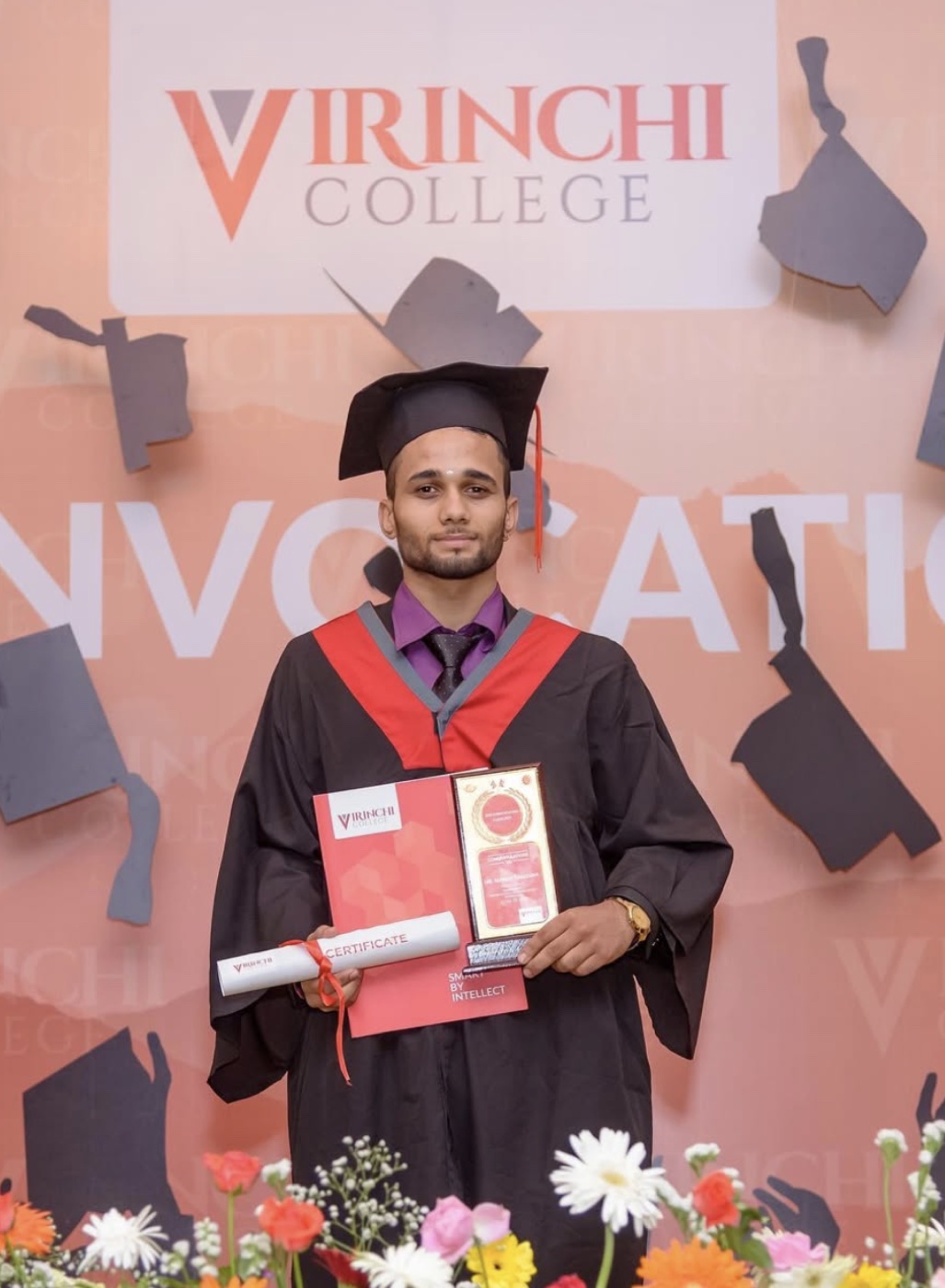 Manish Timalsina — Virinchi College Convocation