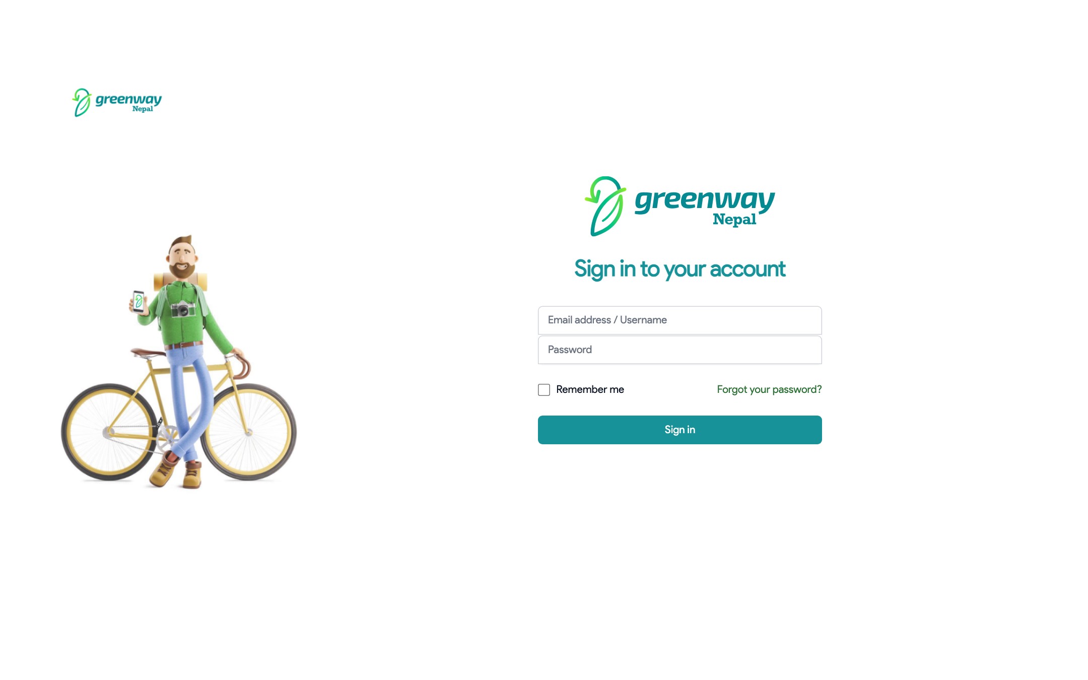Greenway Cycle App screenshot